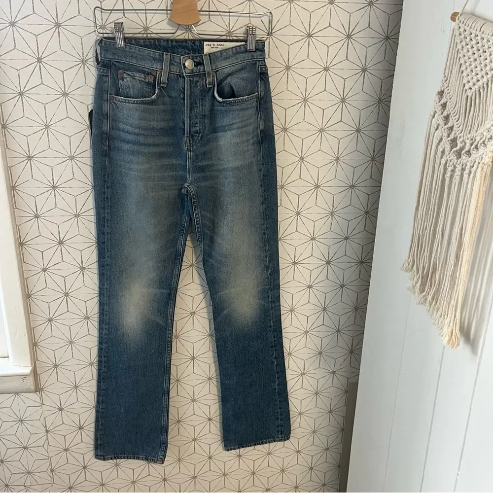 NWT Rag & Bone Maya High-Rise Ankle
Slim Jeans AQUARIUS - Picture 3 of 9